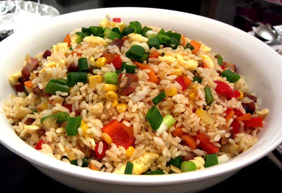 Fried Rice Vegetarian
 Ve able Fried Rice Easy Fried Rice Ve arian Recipes