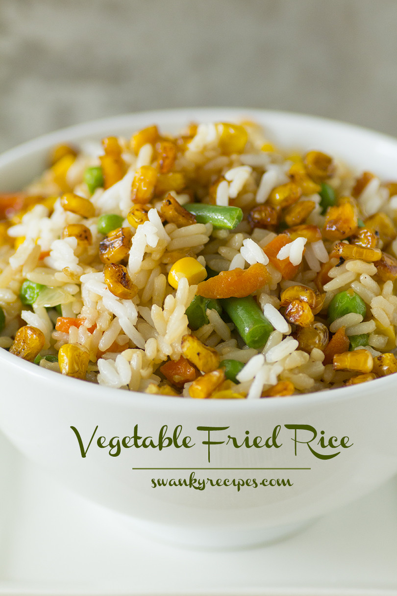 Fried Rice Vegetarian
 Ve able Fried Rice Swanky Recipes