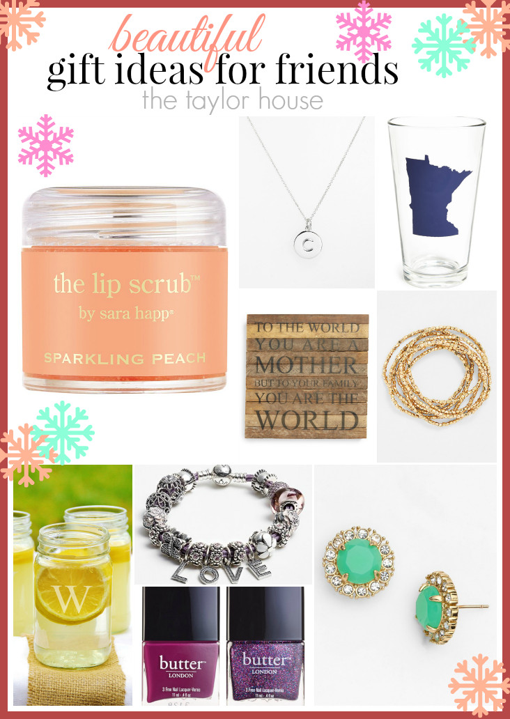 Friend Christmas Gift Ideas
 Beautiful Gift Ideas for Friends