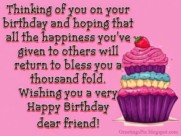 Friend Quotes For Birthday
 Top 50 happy birthday friend quotes Viral Trench