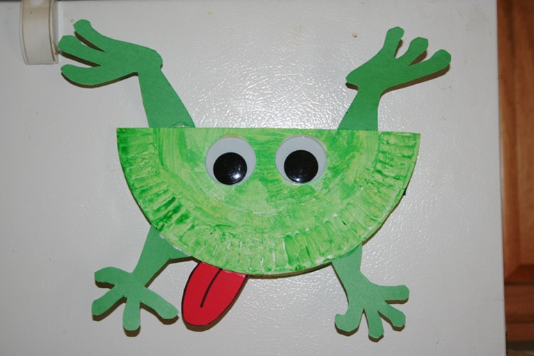 Frog Art For Toddlers
 Creative Learning Jumping Frog