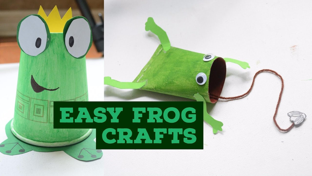 Frog Art For Toddlers
 2 EASY FROG CRAFTS 🐸 CraftyMip s Munchkin Masterpieces