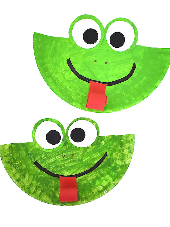 Frog Art Projects For Preschoolers
 Paper Plate Frog Craft