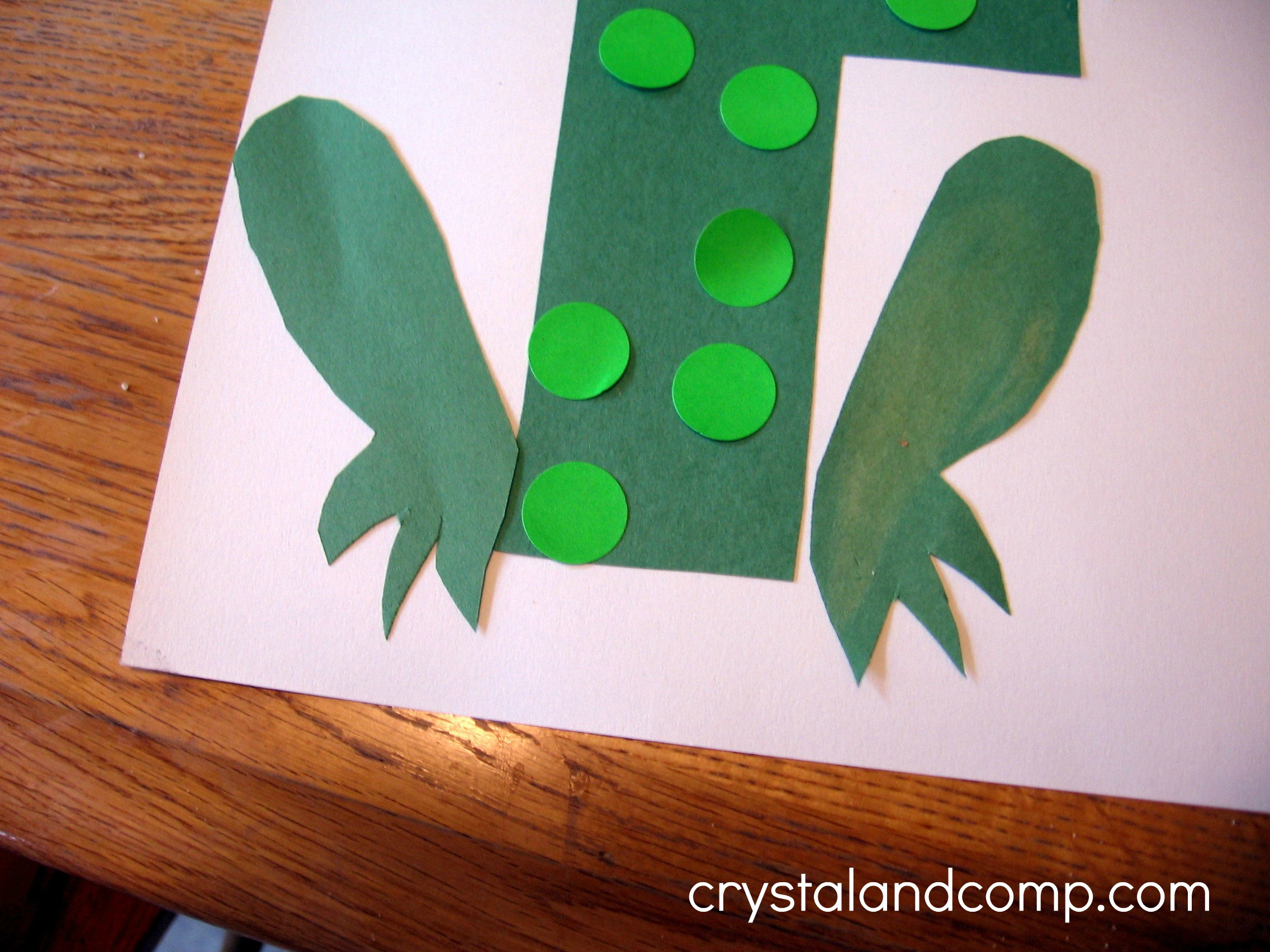 Frog Art Projects For Preschoolers
 F is for Frog Letter of the Week Craft