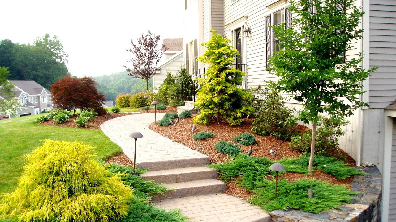 Front Landscape Ideas
 Front Yard Landscaping Ideas by a Trumbull CT Landscaper