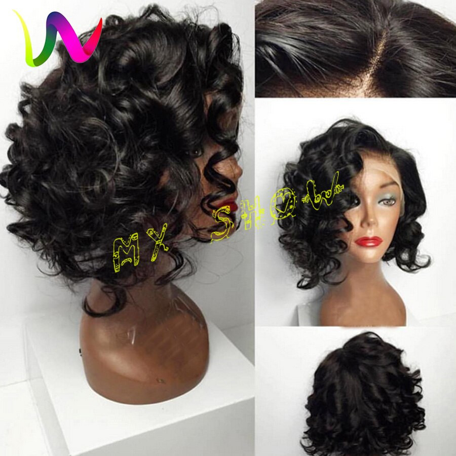 Front Wave Hairstyle Female
 Short Deep Wave Hairstyles