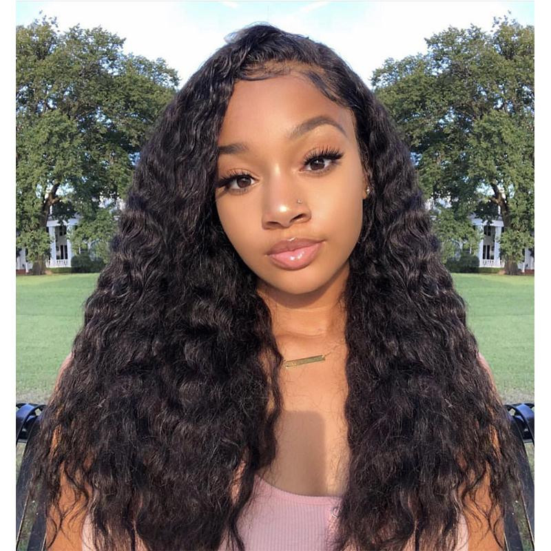 Front Wave Hairstyle Female
 Malaysian Water Wave Human Hair Lace Front Wigs For Women