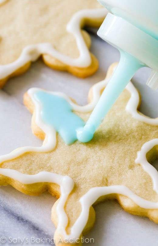 Frosting For Cut Out Cookies
 Christmas Sugar Cookies with Easy Icing