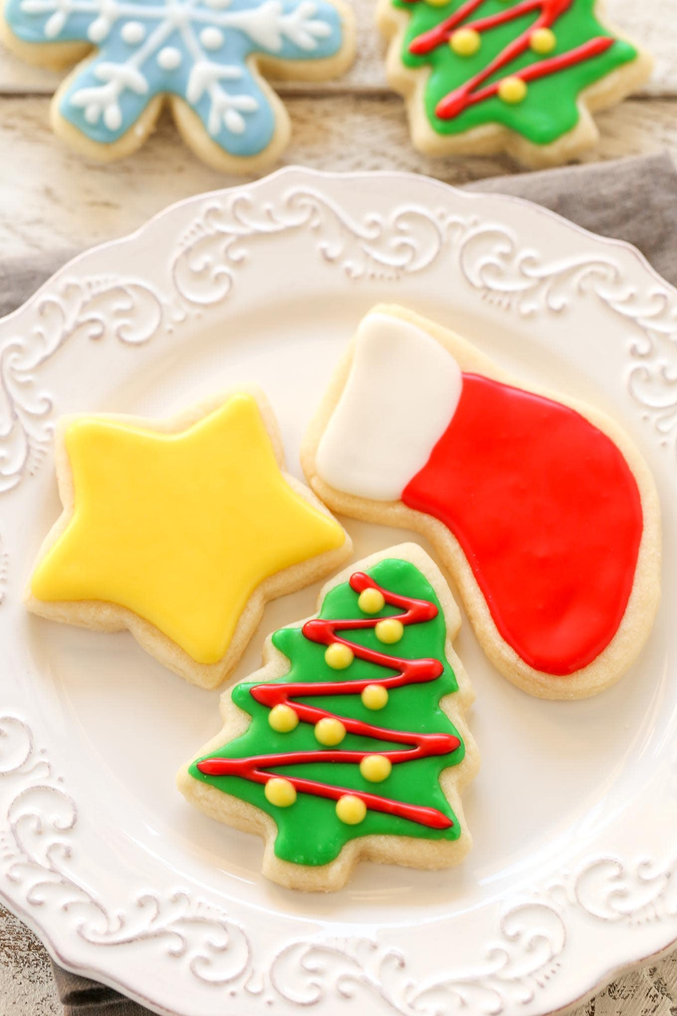 Frosting For Cut Out Cookies
 Soft Christmas Cut Out Sugar Cookies Live Well Bake ten