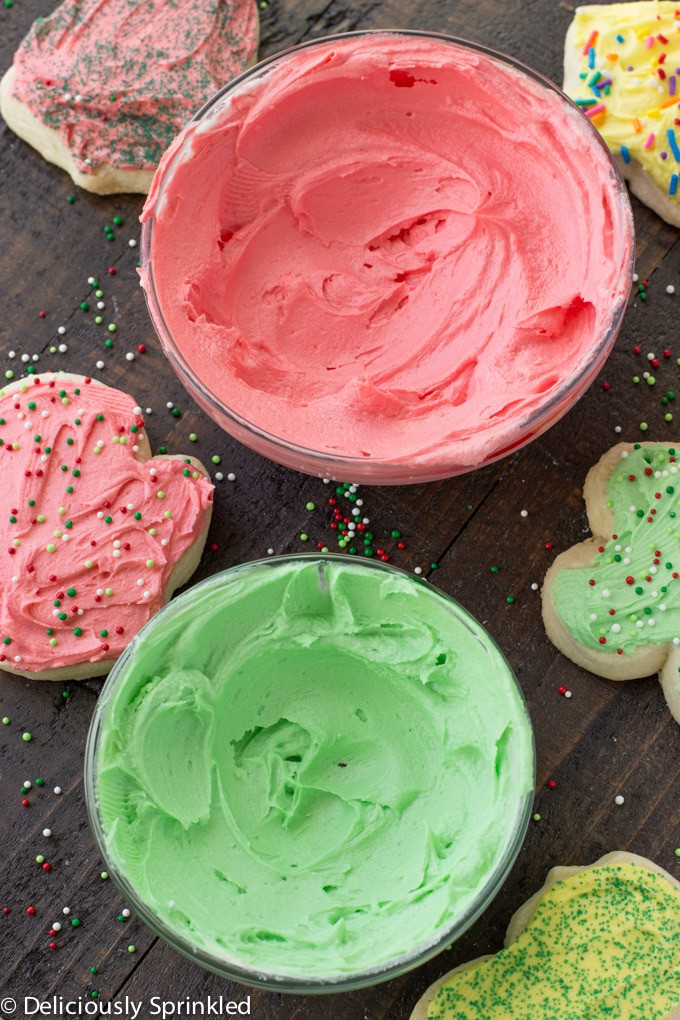 Frosting For Cut Out Cookies
 Christmas Cut Out Cookies