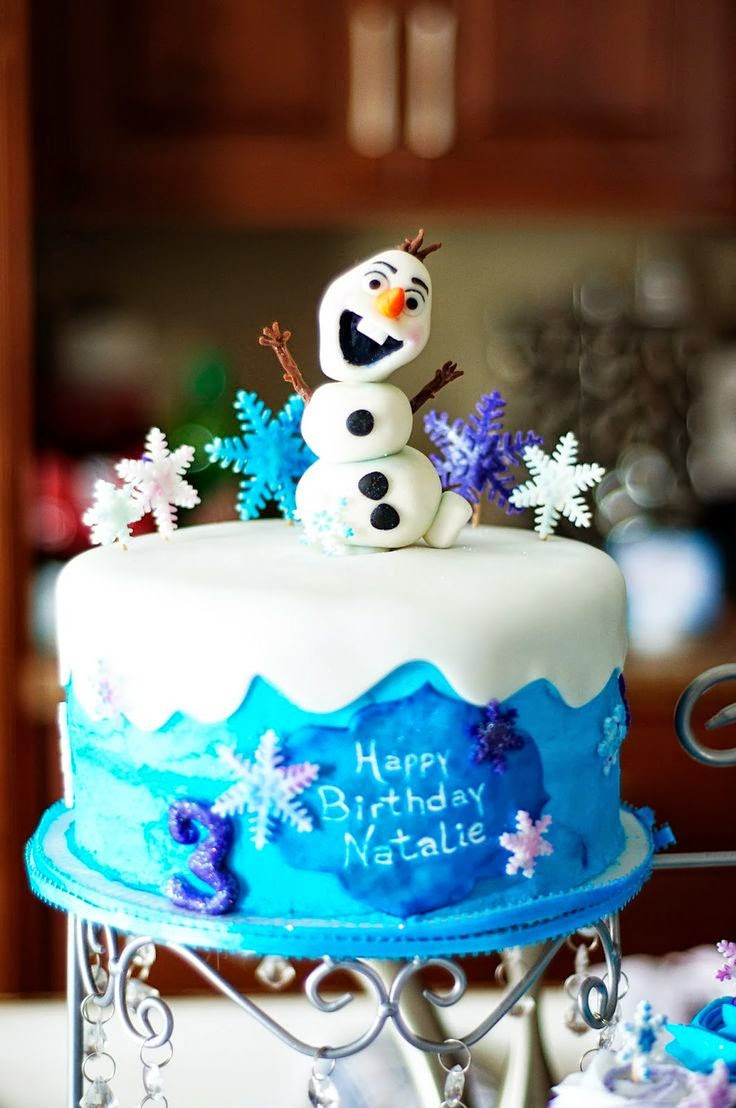 Frozen Birthday Cakes
 The Princess Birthday Blog FROZEN Birthday Party Cakes