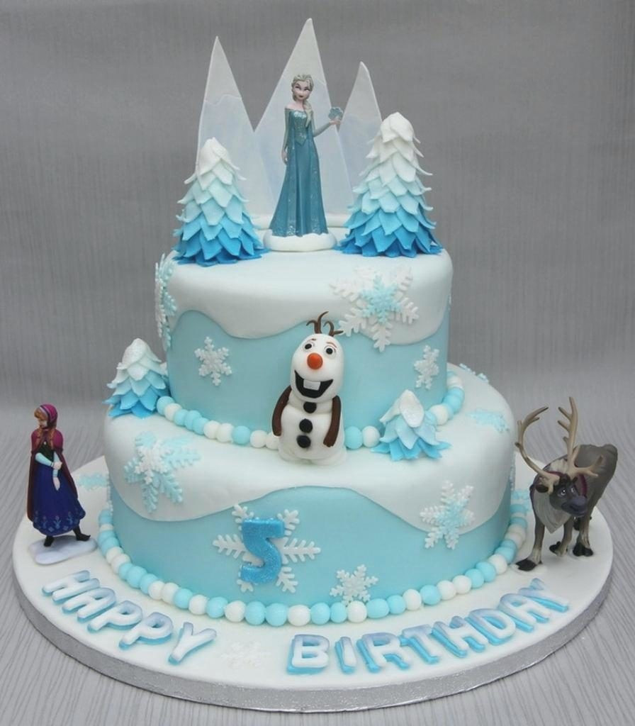 Frozen Birthday Cakes Ideas
 15 Amazing and Creative Birthday Cake Design ideas for Girls