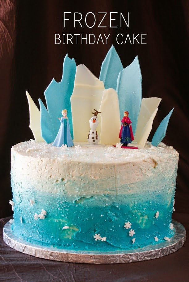 Frozen Birthday Cakes Ideas
 My Gluten Free Bakery Layer Cake Frozen Theme