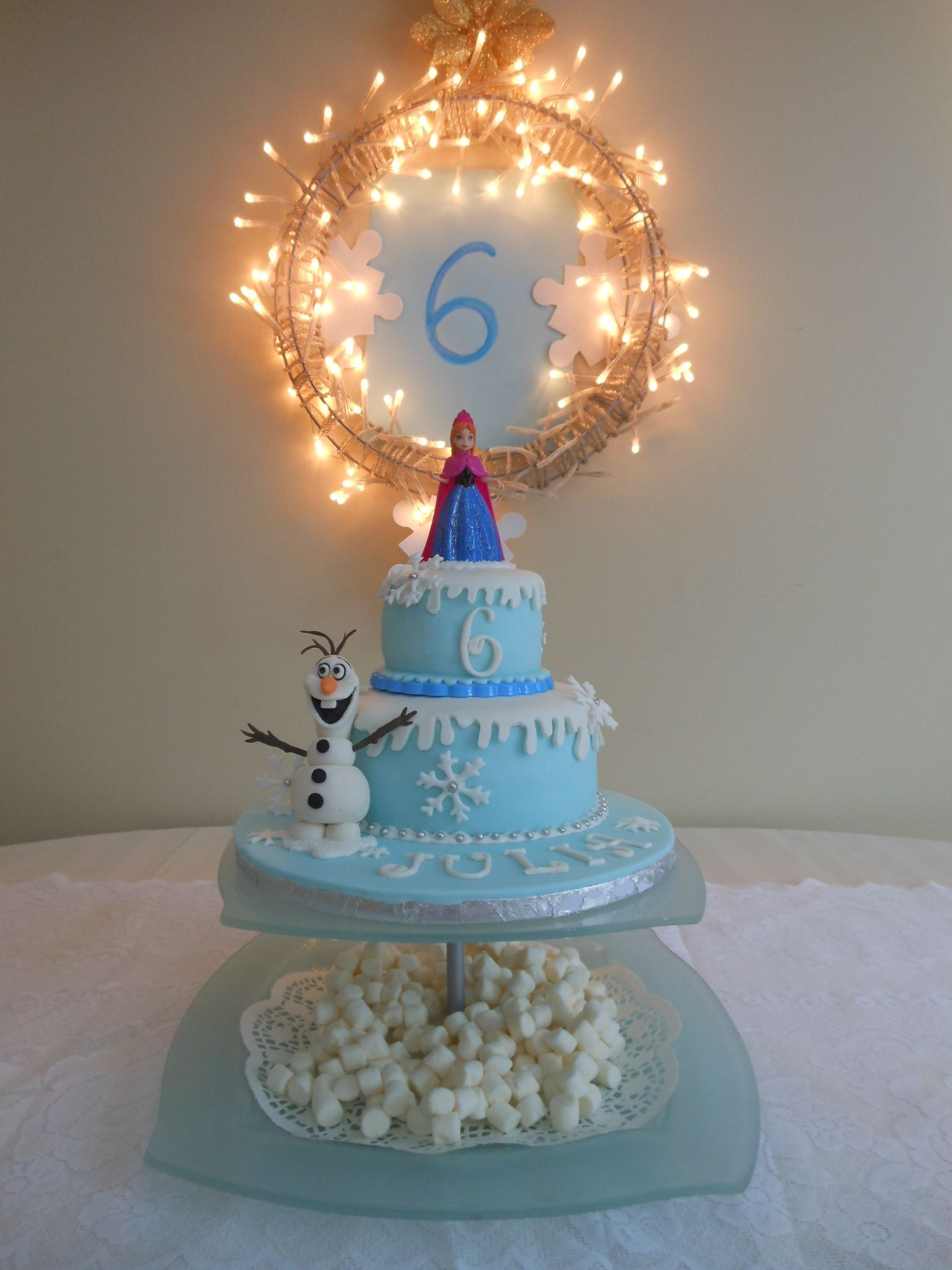 Frozen Birthday Cakes Ideas
 Disney Frozen Birthday Cake Ideas