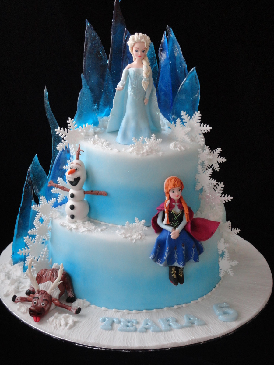 Frozen Birthday Cakes Ideas
 Frozen Theme Cake CakeCentral