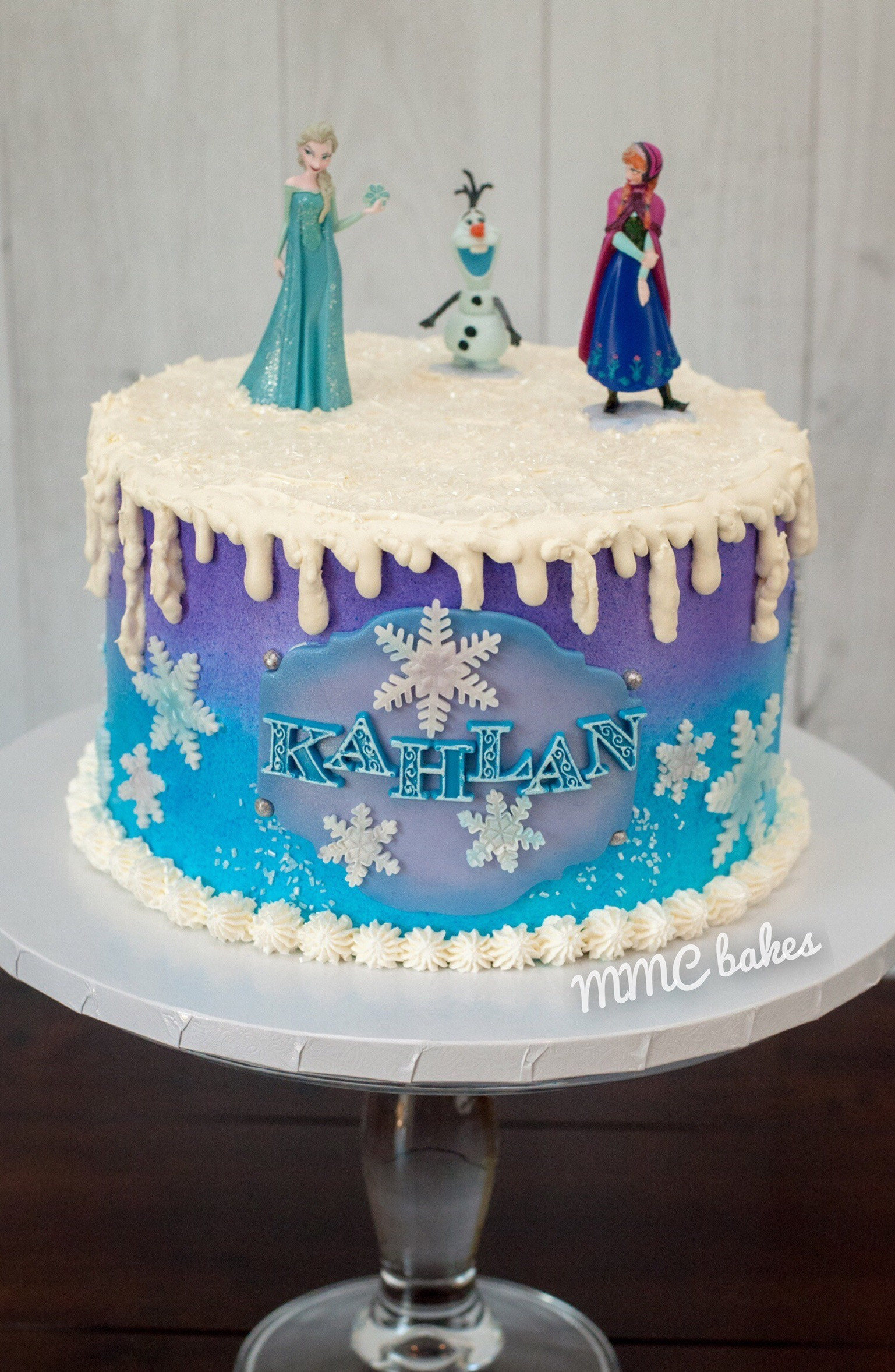 Frozen Birthday Cakes
 Frozen Birthday Cake – MMC Bakes