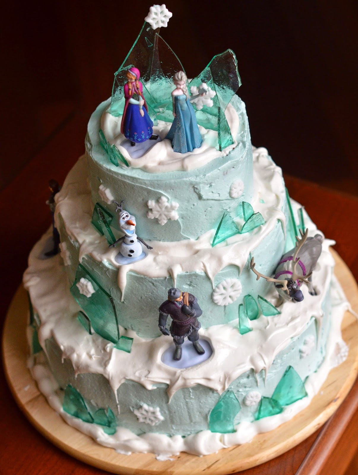 Frozen Birthday Cakes
 Sugar and Spice and Everything Nice A Frozen birthday cake