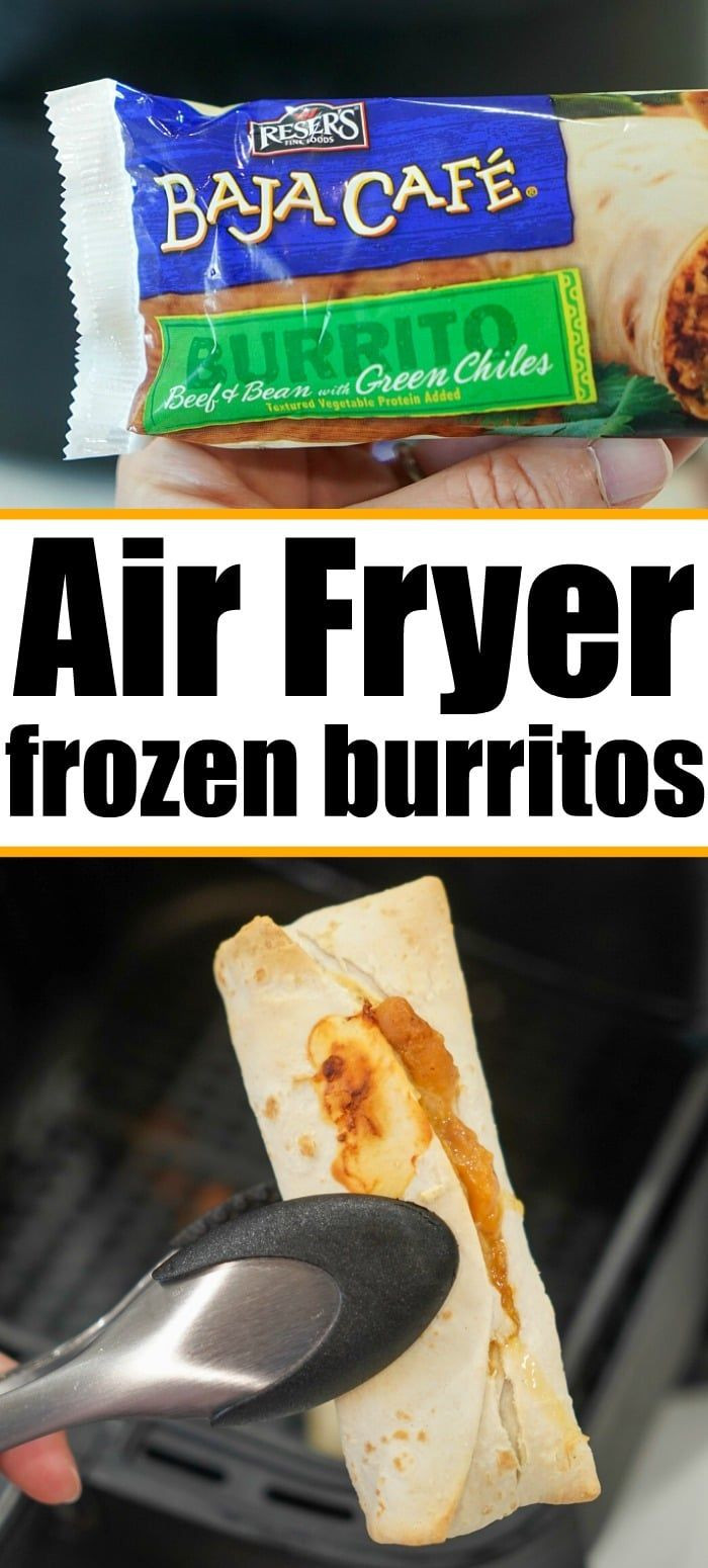 Frozen Burritos In Air Fryer
 Frozen burrito in air fryer is a great way to cook these