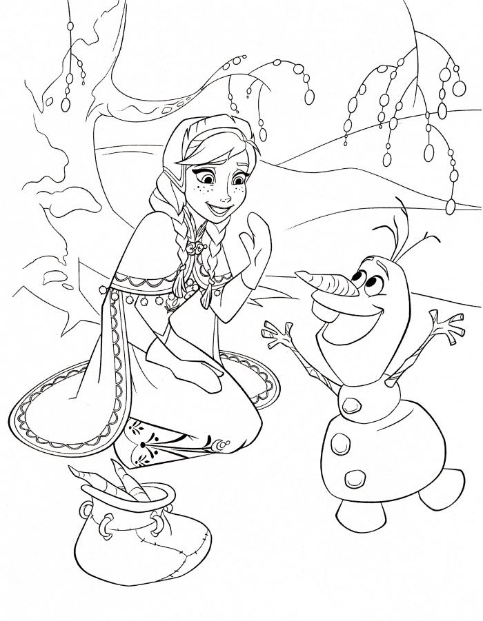 Frozen Coloring Pages For Kids
 FREE Frozen Printable Coloring & Activity Pages Plus FREE