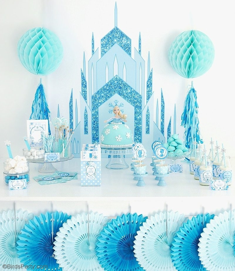 Frozen Decorations Birthday
 A Frozen Inspired Birthday Party Party Ideas