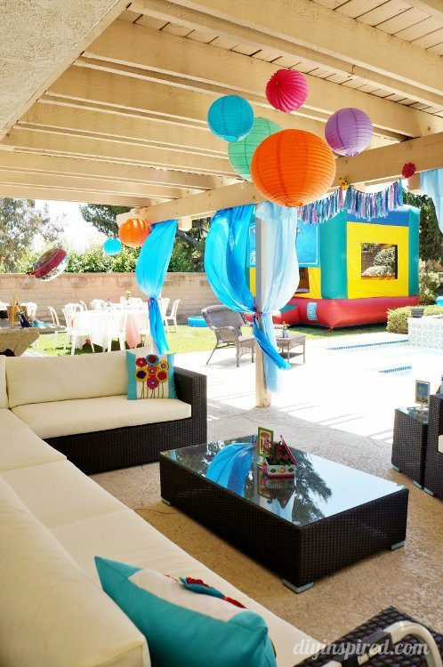 Frozen Pool Party Ideas
 Frozen Fever Birthday Party for the Summer DIY Inspired