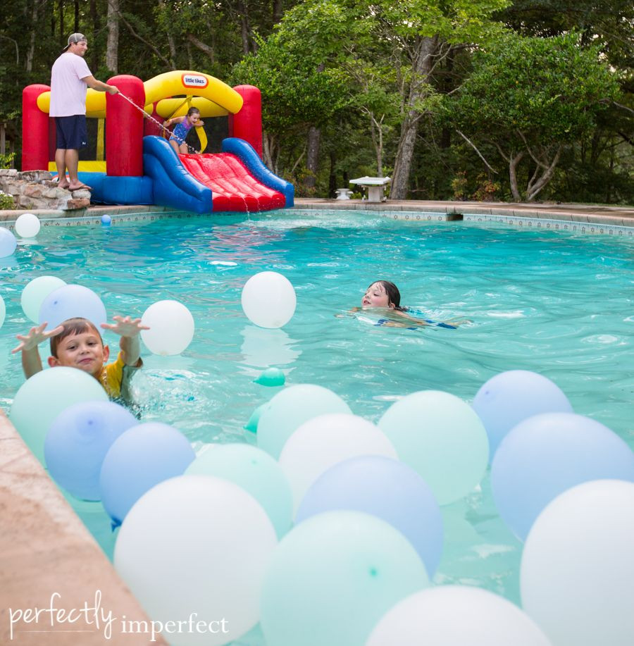 Frozen Pool Party Ideas
 Simple Disney Frozen Birthday Party