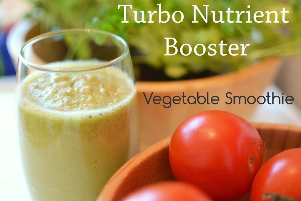 Fruit And Vegetable Smoothie Recipes
 Turbo Nutrient Booster Ve able Smoothie Vitamin