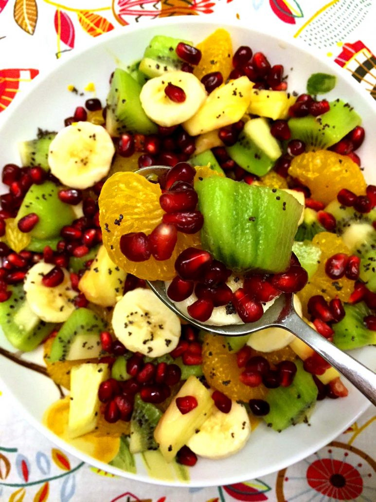 Fruit Staple In Desserts
 Pomegranate Winter Fruit Salad Recipe – Easy and Festive