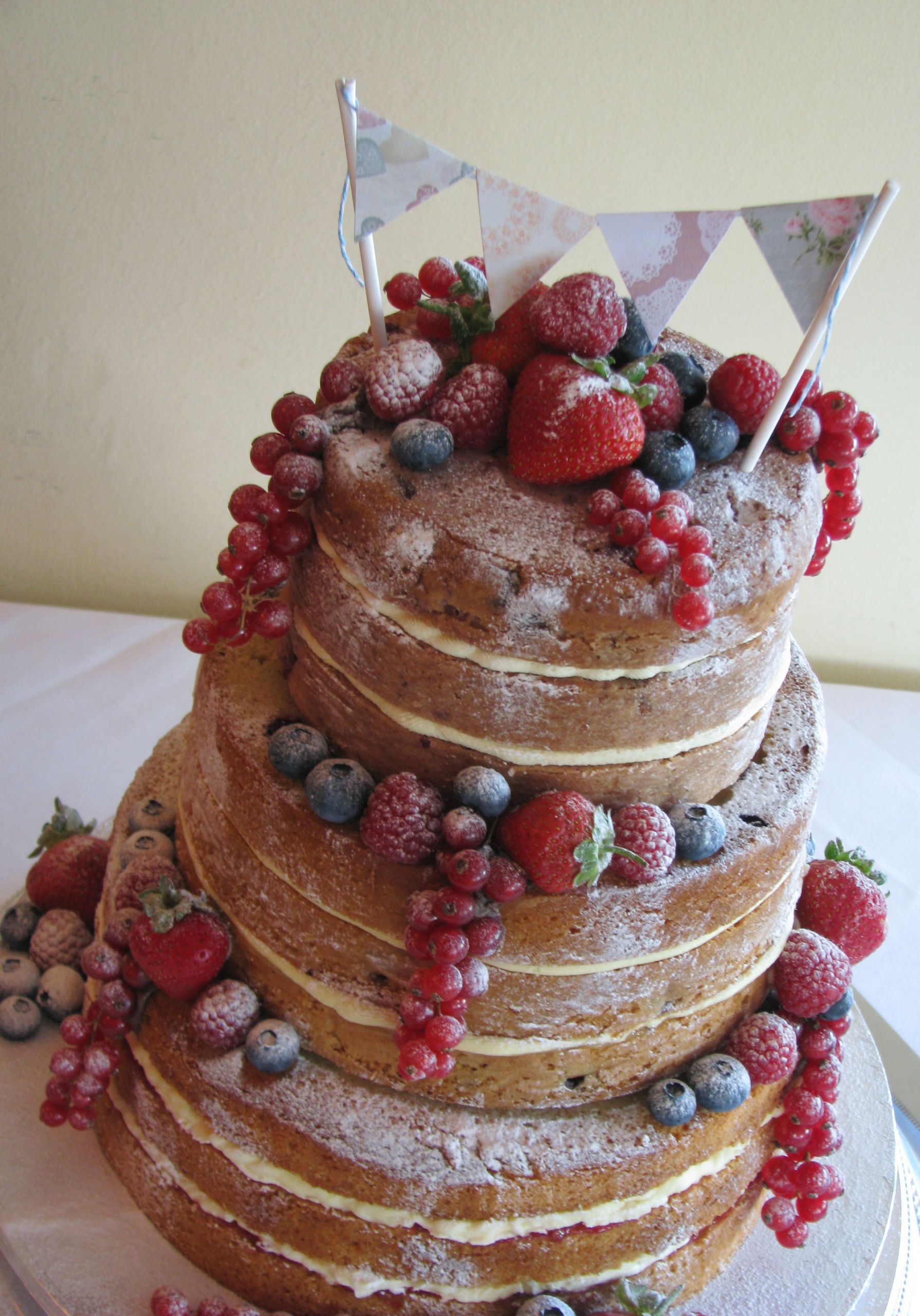 Fruity Wedding Cakes
 Natural Weddings Natural Cakes