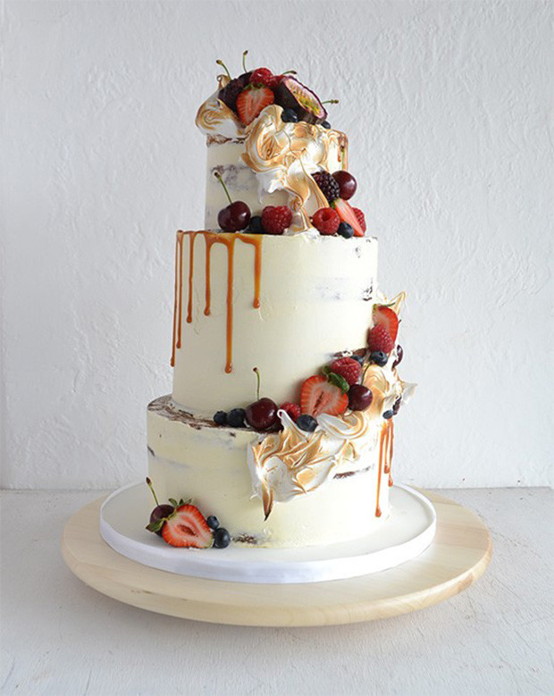 Fruity Wedding Cakes
 5 Hottest Wedding Cake Trends for 2017