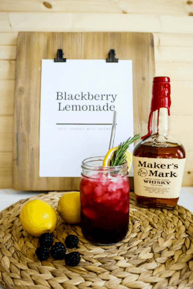 Fruity Whiskey Drinks
 Blackberry Lemonade Whiskey Cocktail Recipe