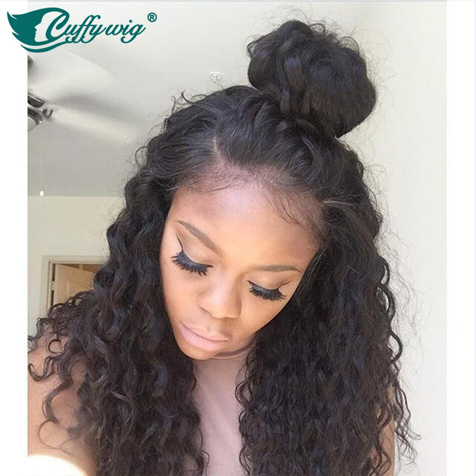 Full Lace Human Hair Wigs With Baby Hair
 8A High ponytail full lace wigs virgin brazilian human