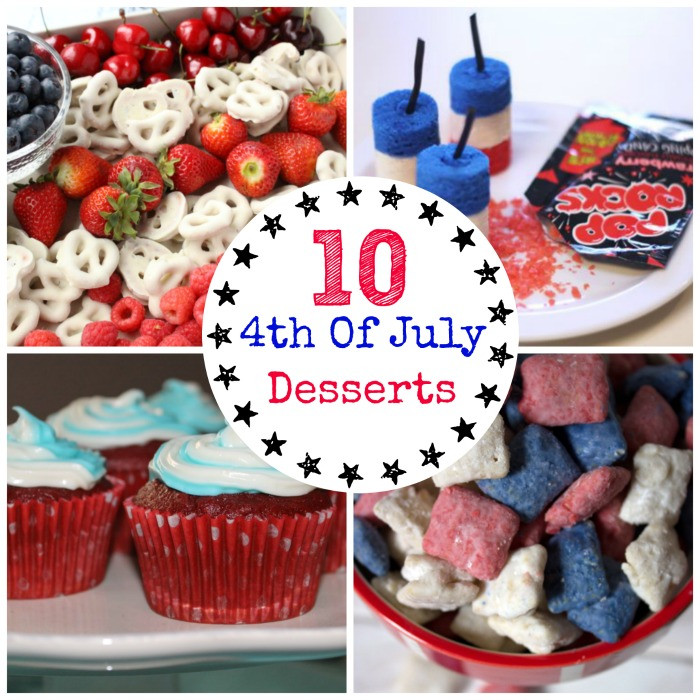 Fun 4Th Of July Desserts
 10 Fun Red White & Blue 4th of July Desserts