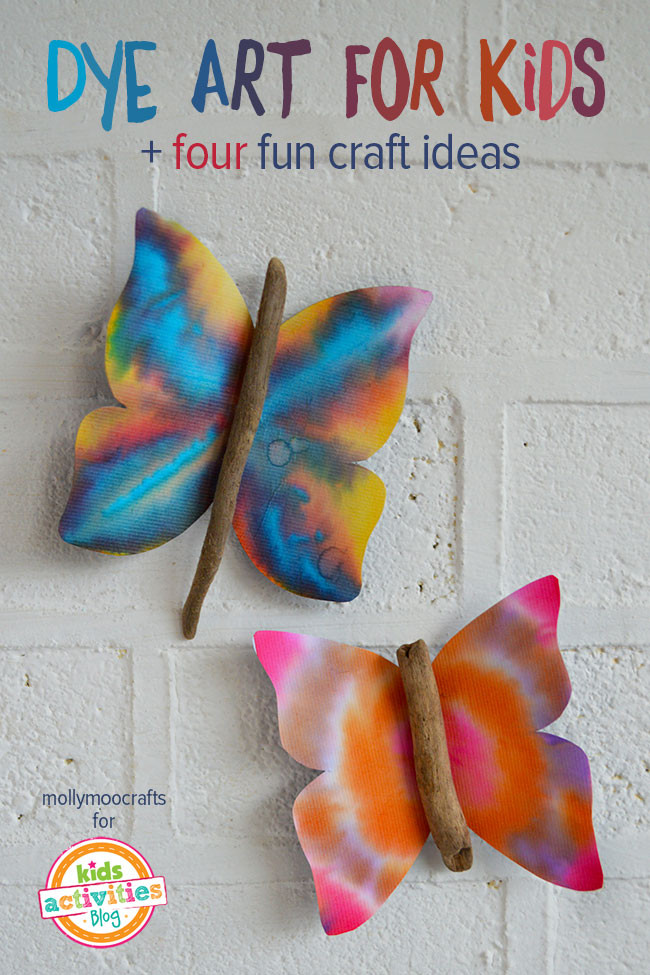Fun Art Activities For Kids
 Dye Art Projects For Kids Without The Mess
