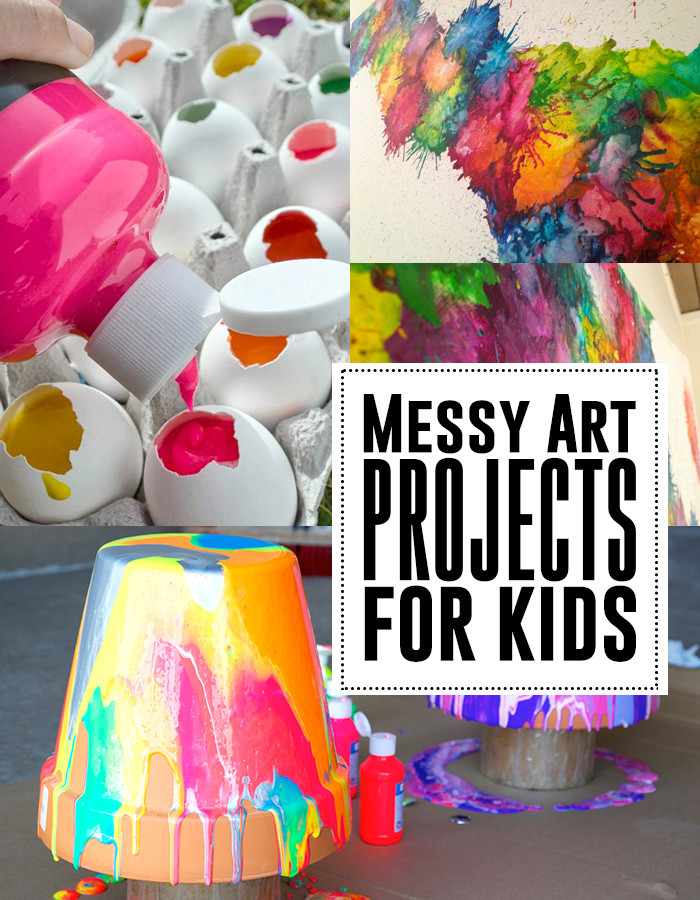Fun Art Activities For Kids
 The best messy art projects for kids Andrea s Notebook