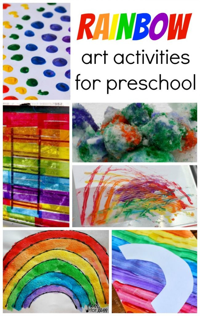 Fun Art Activities For Preschoolers
 Rainbow Art Activities for Preschool