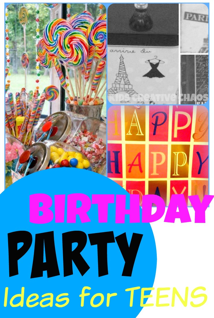 Fun Birthday Party Ideas For Teens
 Birthday Party Ideas and Activities for Teen Girls