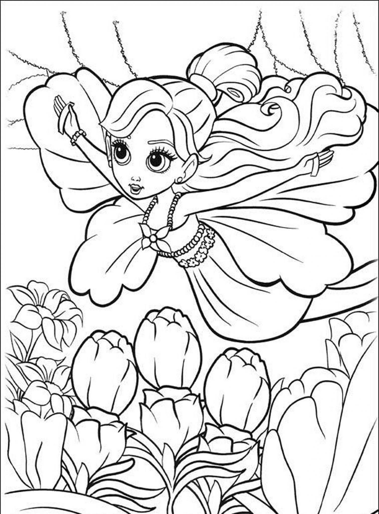 Fun Coloring Pages For Girls
 Print & Download Coloring Pages for Girls Re mend a
