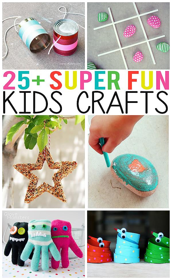 Fun Craft Ideas For Toddlers
 25 Super Fun Kids Crafts Eighteen25