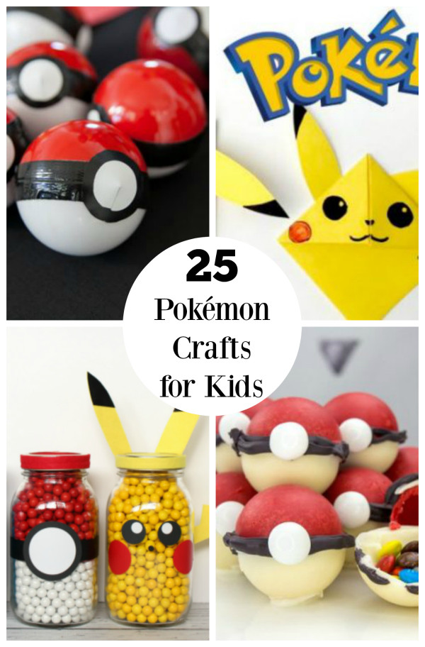Fun Crafts For Toddlers
 25 Pokémon Crafts for Kids on the GO