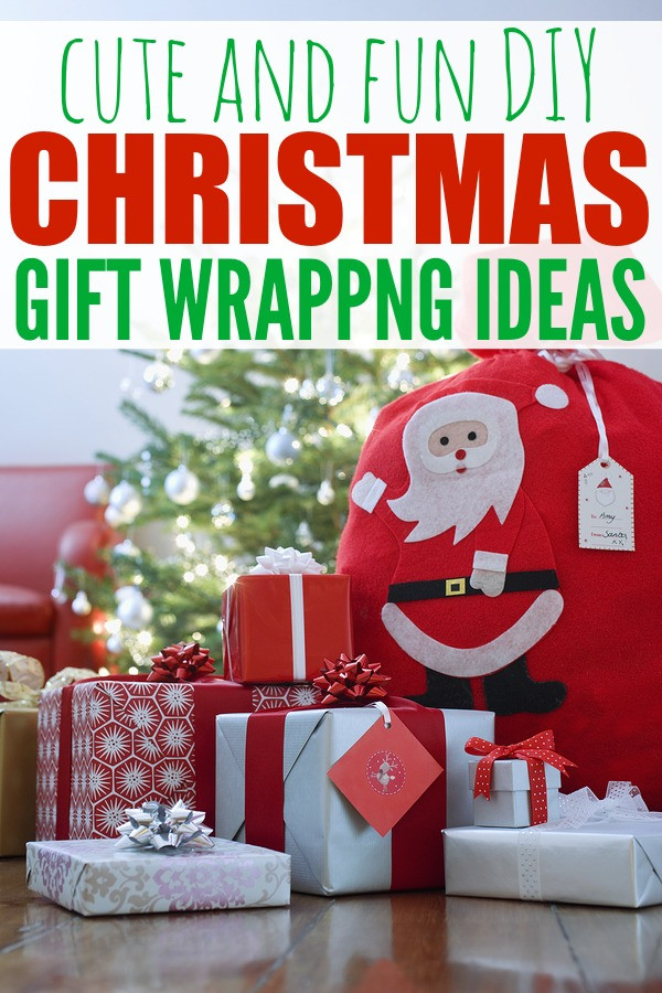 Fun DIY Christmas Gifts
 Cute & fun DIY Christmas t wrapping ideas
