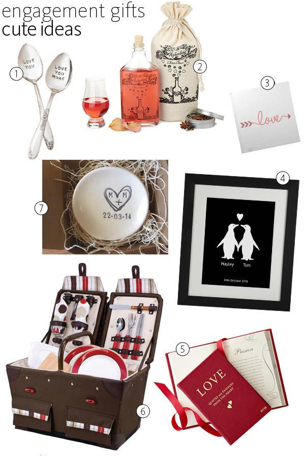 Fun Engagement Party Gift Ideas
 59 Great Engagement Gift Ideas for the Happy Couple