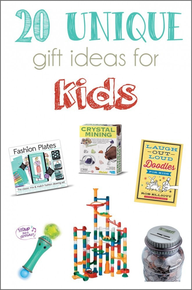 Fun Gifts For Kids
 20 Unique Gift Ideas for Kids and a GIVEAWAY Cutesy Crafts
