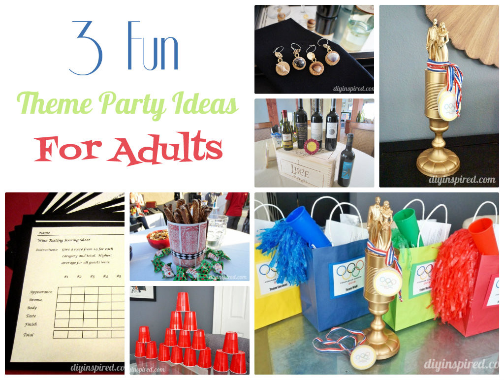 Fun Ideas For Adults
 Fun Theme Party Ideas for Adults A Spectacled Owl