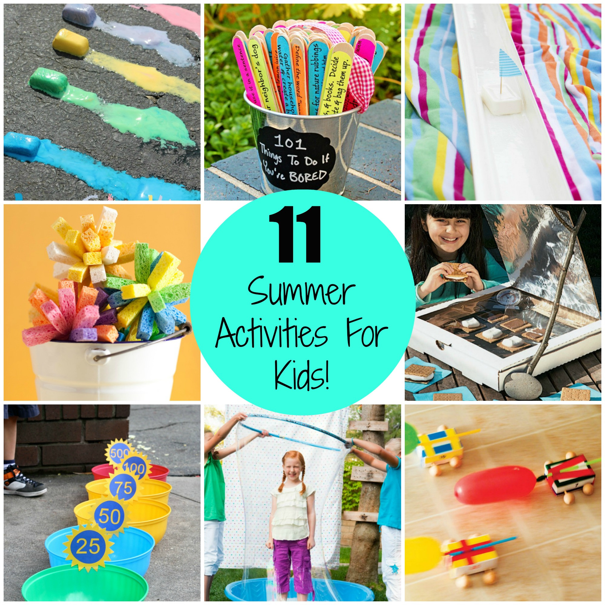 Fun Ideas For Kids
 11 Amazing Summer Activities for kids
