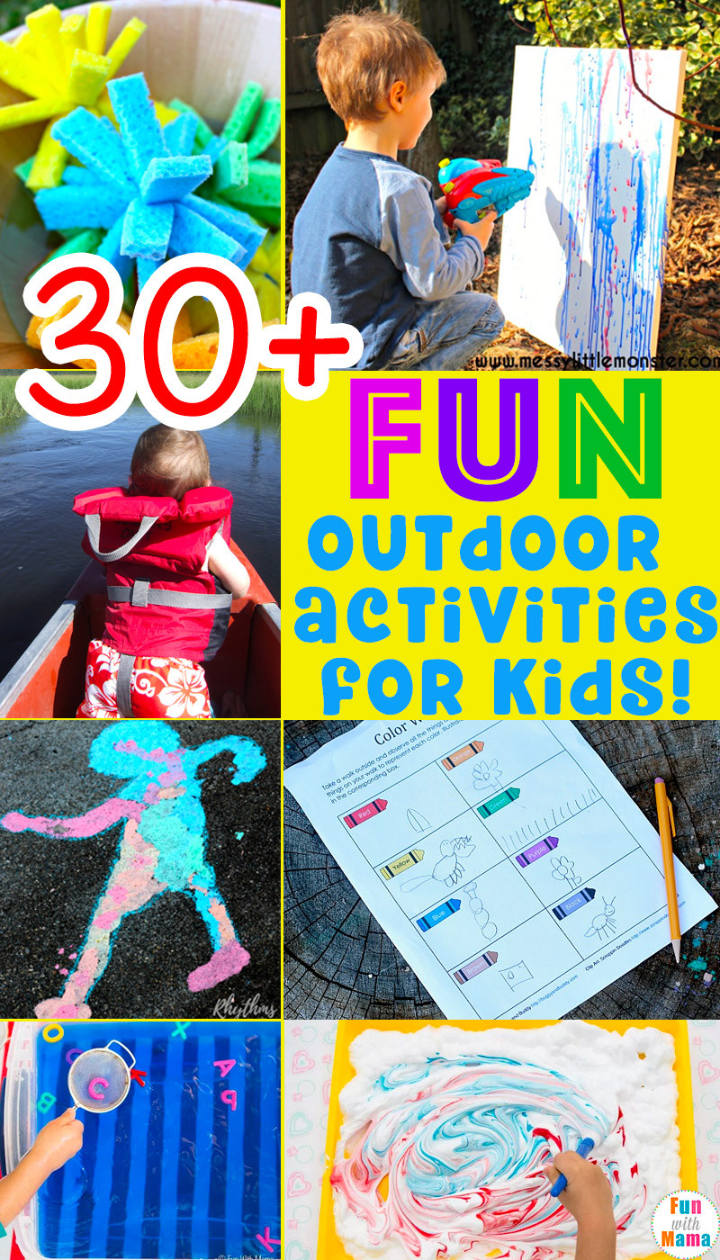 Fun Outdoor Games For Kids
 30 Fun MUST DO Outdoor Activities For Kids Fun with Mama