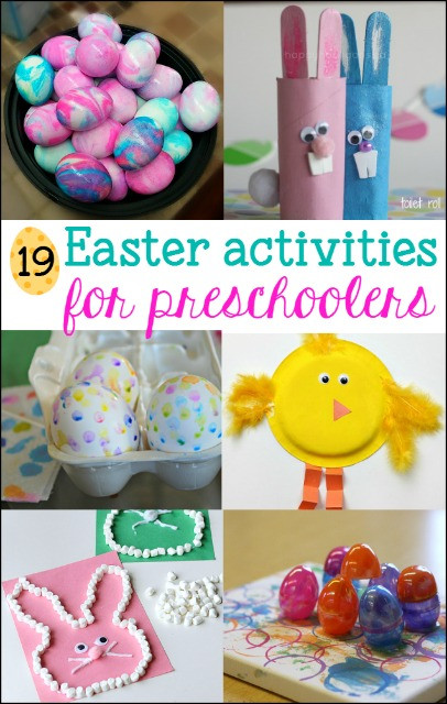 Fun Preschool Crafts
 19 Fun Easter Activities for Preschoolers Mess for Less