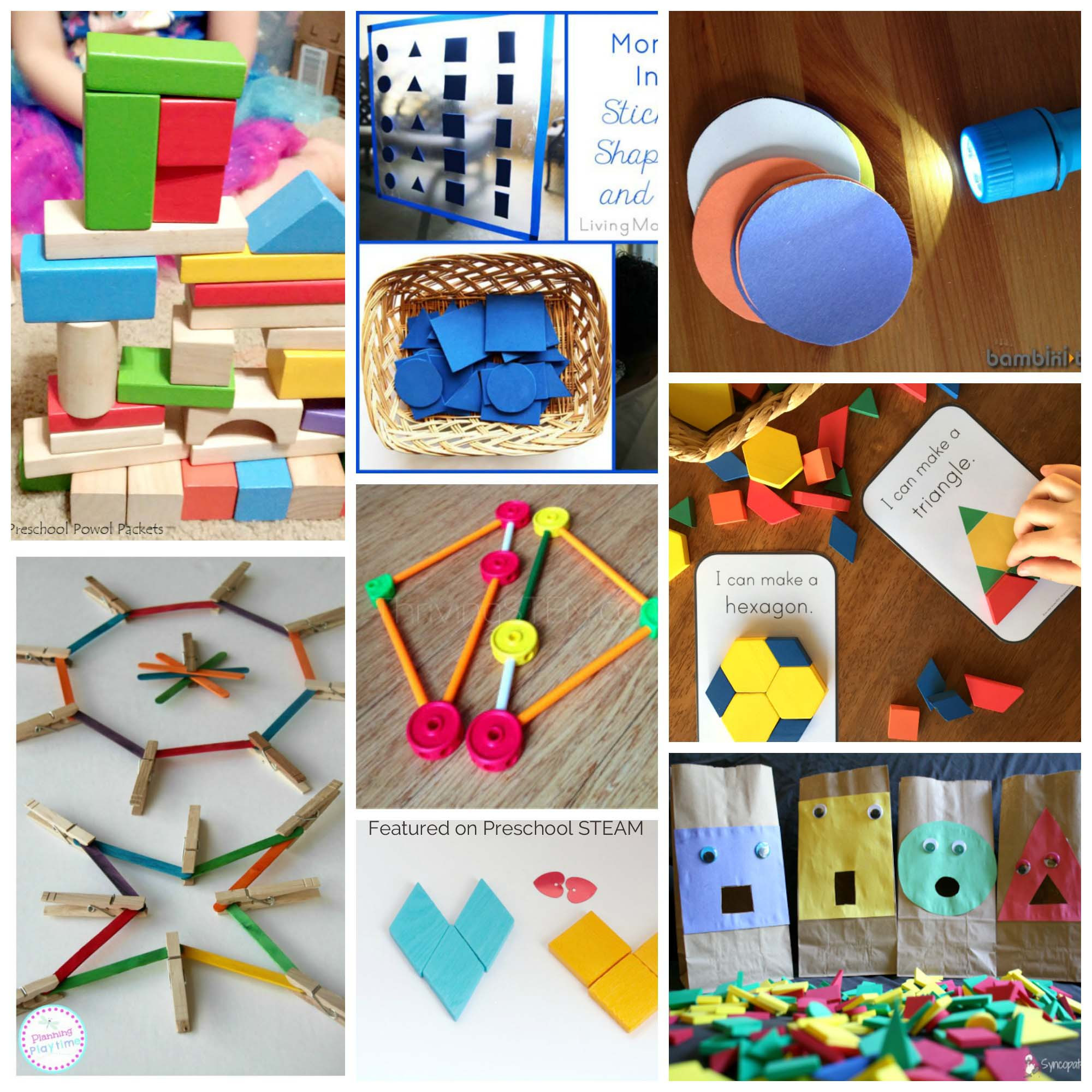 Fun Preschool Crafts
 Easy and Fun Shape Activities for Preschoolers