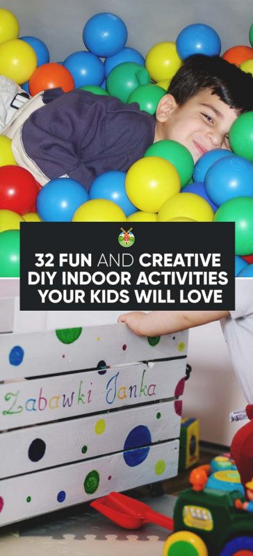 Fun Projects For Kids At Home
 32 Fun and Creative DIY Indoor Activities Your Kids Will Love