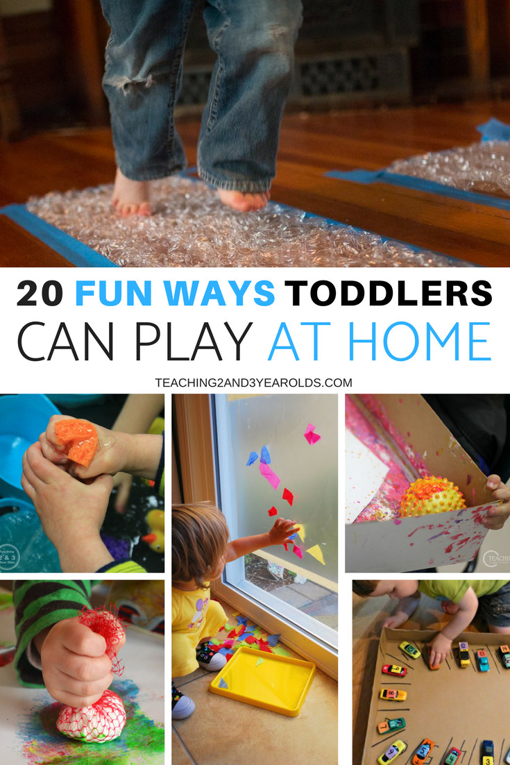 Fun Projects For Kids At Home
 20 Fun and Easy Toddler Activities for Home